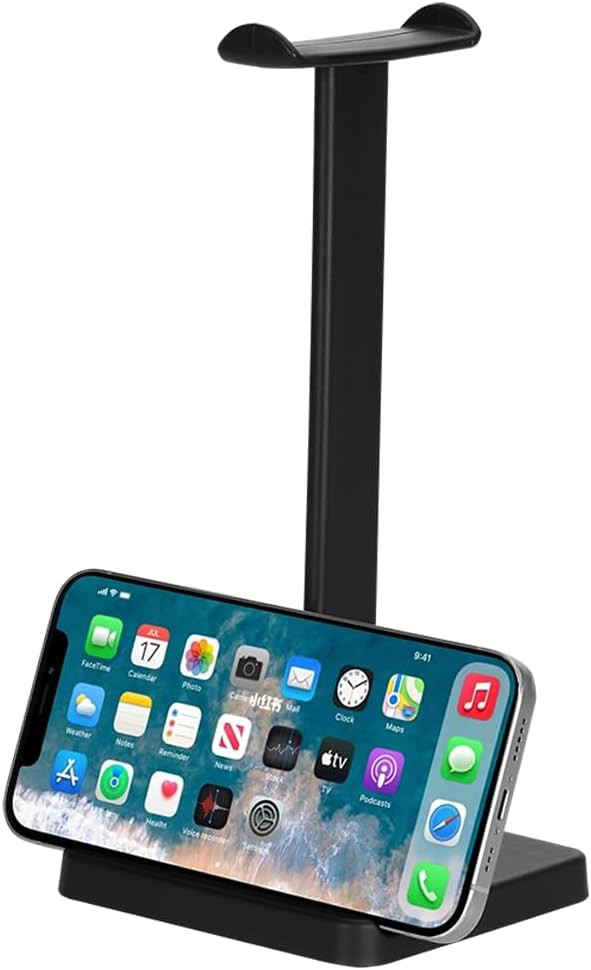 Stalak za slušalice sa nosačem za mobitel X-TRIKE ME HT-08BK