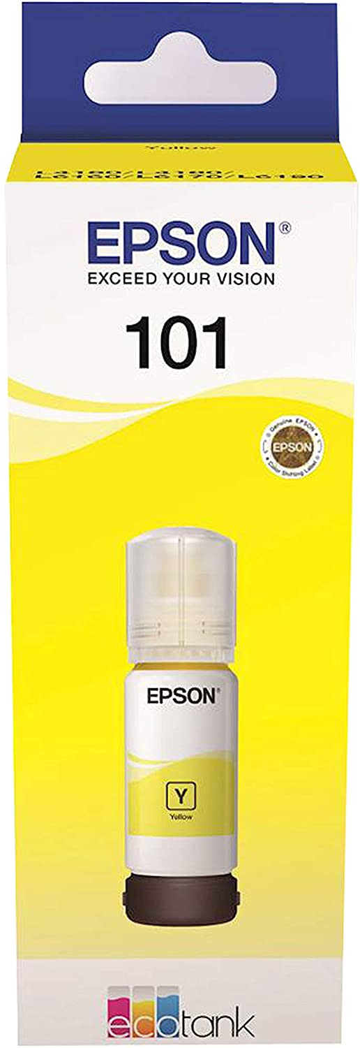 Tinta EPSON 101 EcoTank ITS yellow C13T03V44A