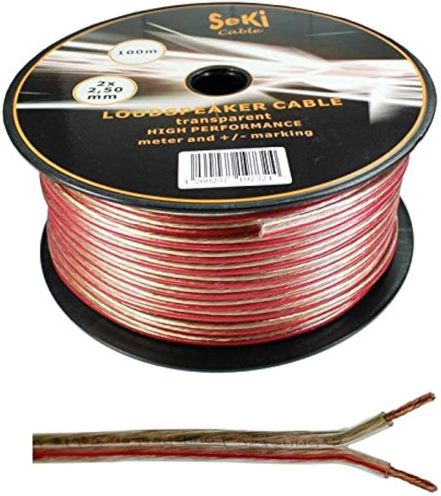 Kabal za zvučnike 2X2.50mm SEKI