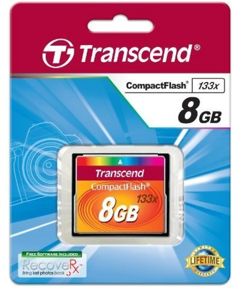 Memorijska CF kartica TRANSCEND CompactFlash SD 8GB