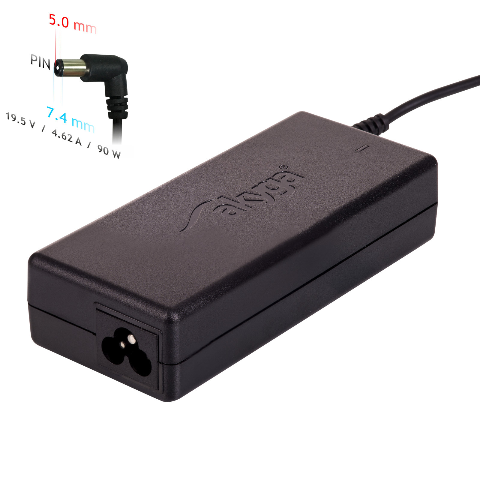 Punjač za laptop DELL 19.5V 90W 7.4x5.0mm+pin AKYGA
