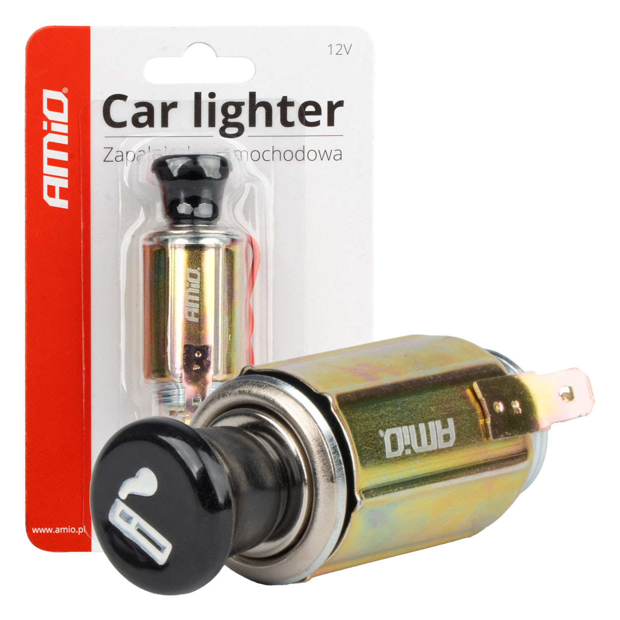 Utičnica za auto upaljač 12V AMIO CLI-04
