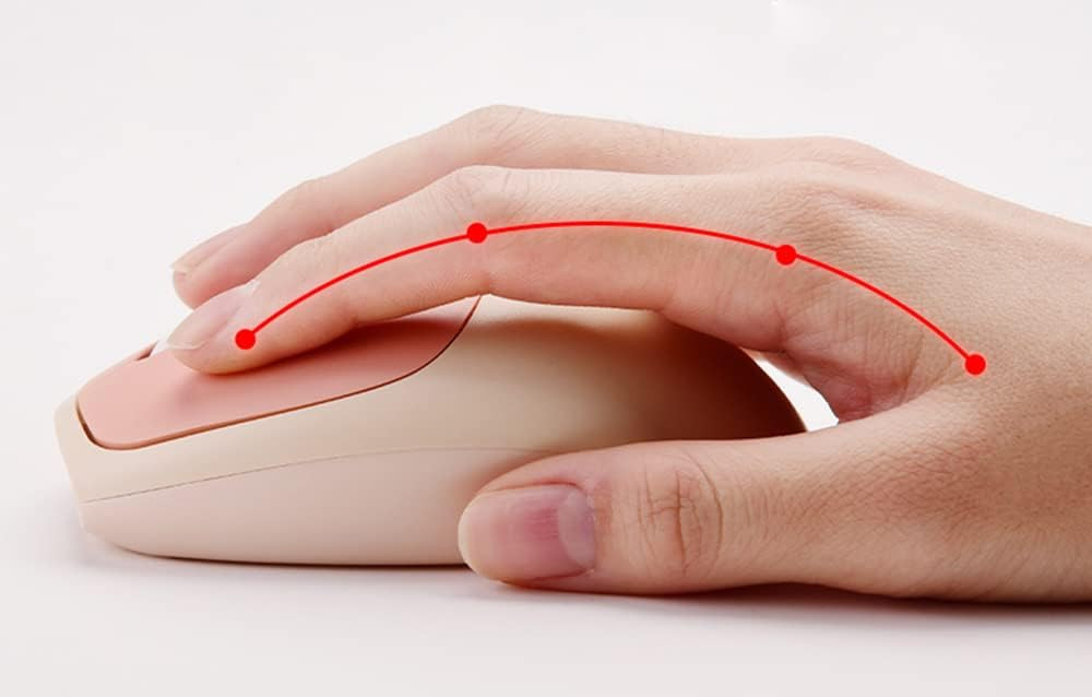 Retro set bežična tastatura i miš MOFII 666 bež