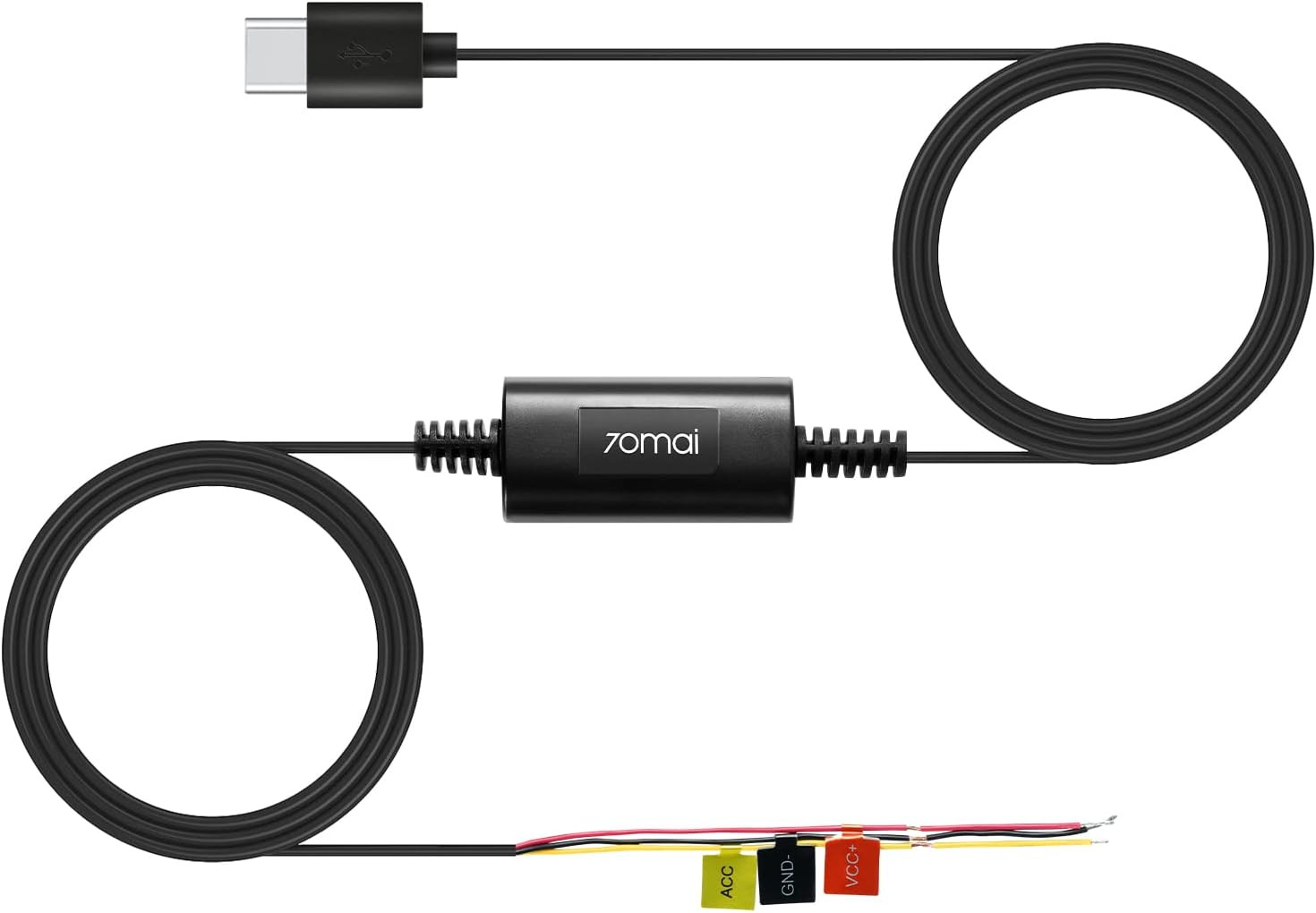 Napojni kabal za dashcam 70mai A800S, A500S Midrive UP02 XIAOMI
