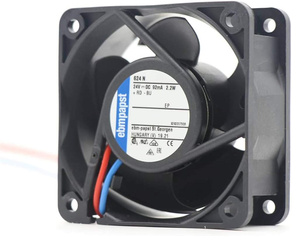 Ventilator 624N 60x60x25mm EBM-PAPST