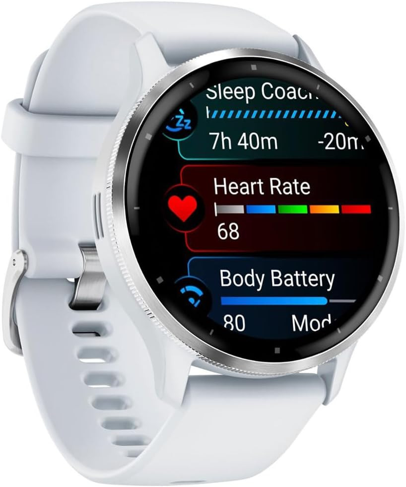 Pametni sat GARMIN Venu 3 Silver Whitestone