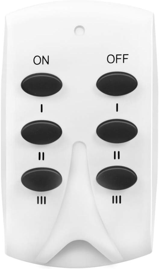 Set 3 utičnice šuko sa daljinskom kontrolom LOGILINK EC0009