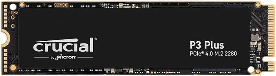 SSD CRUCIAL P3 PLUS 500GB NVMe