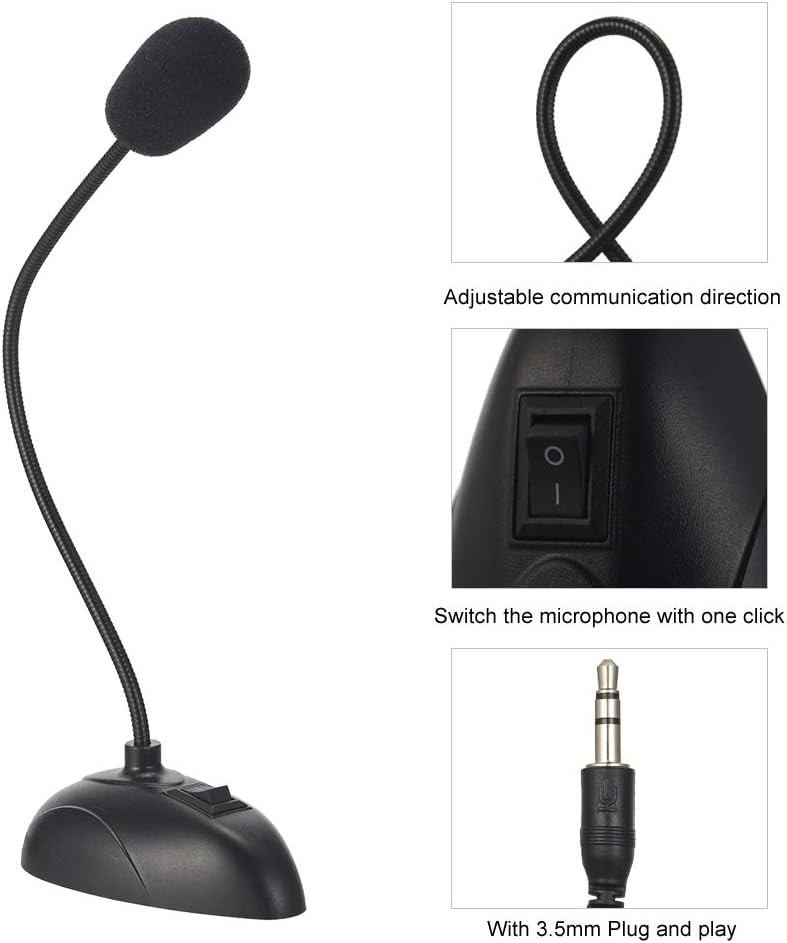 Fleksibilni stolni mikrofon