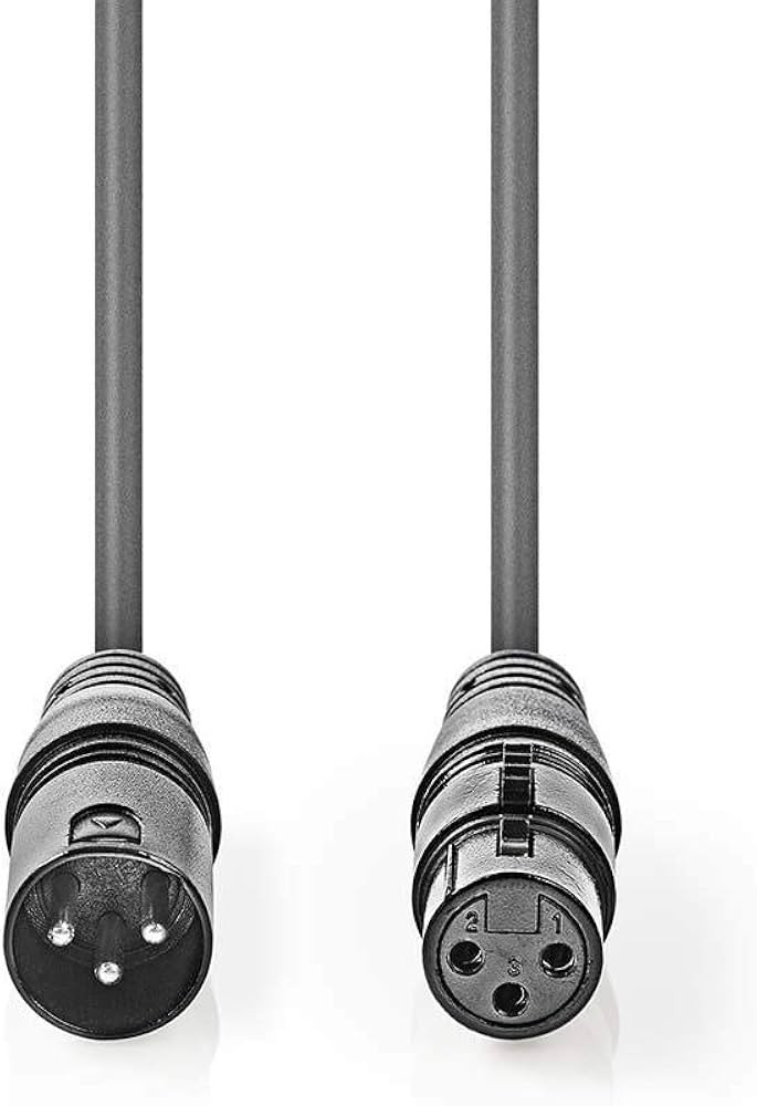 Mikrofonski kabal NEDIS XLR 3PIN 10m