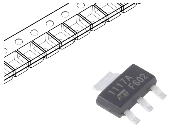 Integralno kolo LD1117ASTR