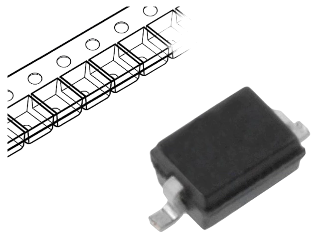 Zener dioda 4.3V 0.4W