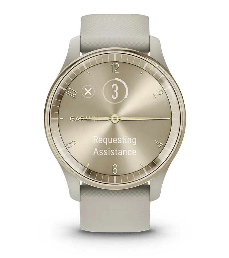 Pametni sat GARMIN Vivomove Trend funkcija za sigurnost i praćenje