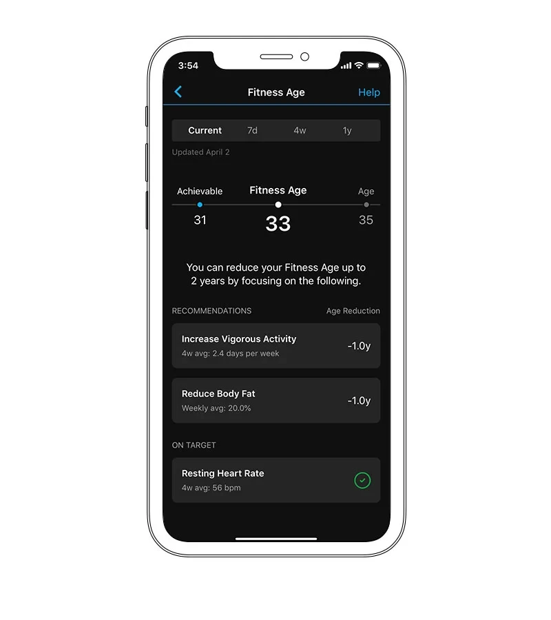 Pametni sat GARMIN Vivomove Trend opcija kondicijska dob