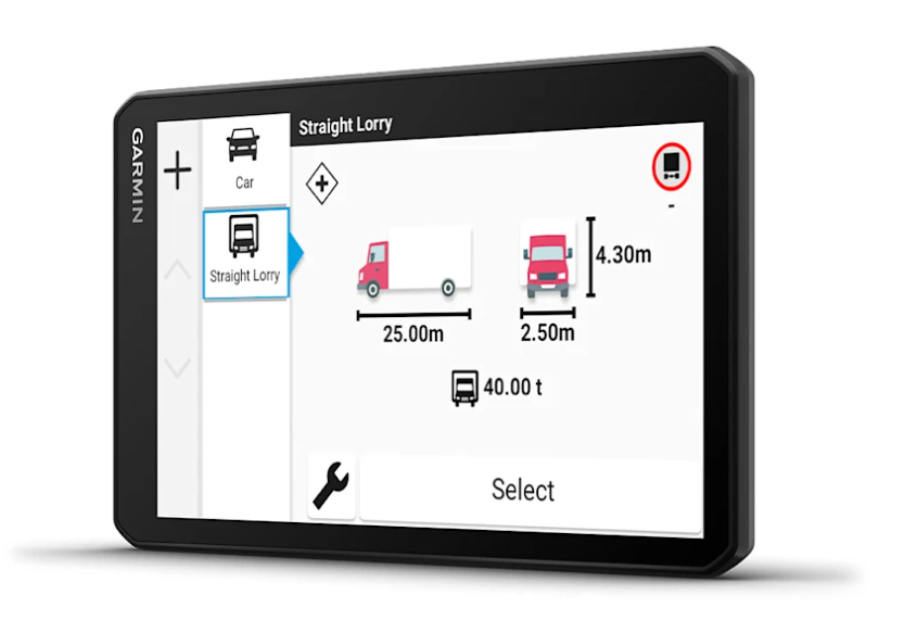 Navigacija za kamion GARMIN Dezl LGV 720 Europe - slika 4