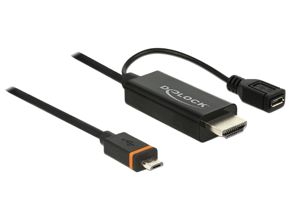 Adapter SlimPort na HDMI + Micro USB 15cm