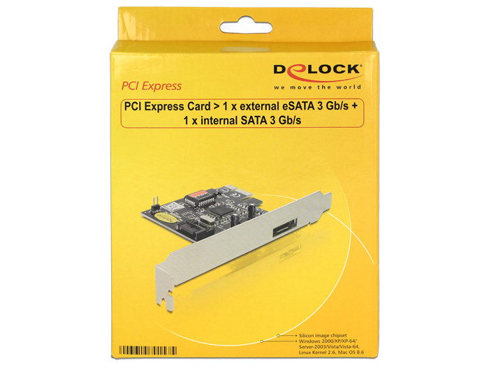 PCI Express kartica eSATA na SATA 3Gb/s