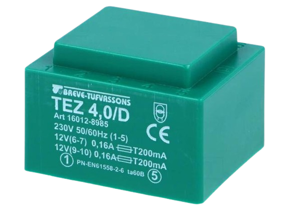 Transformator TEZ4/D/12-12V