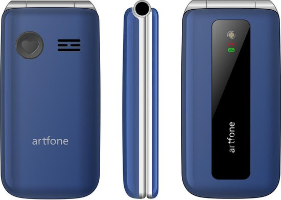 Preklopni telefon ARTFONE F20 Plavi