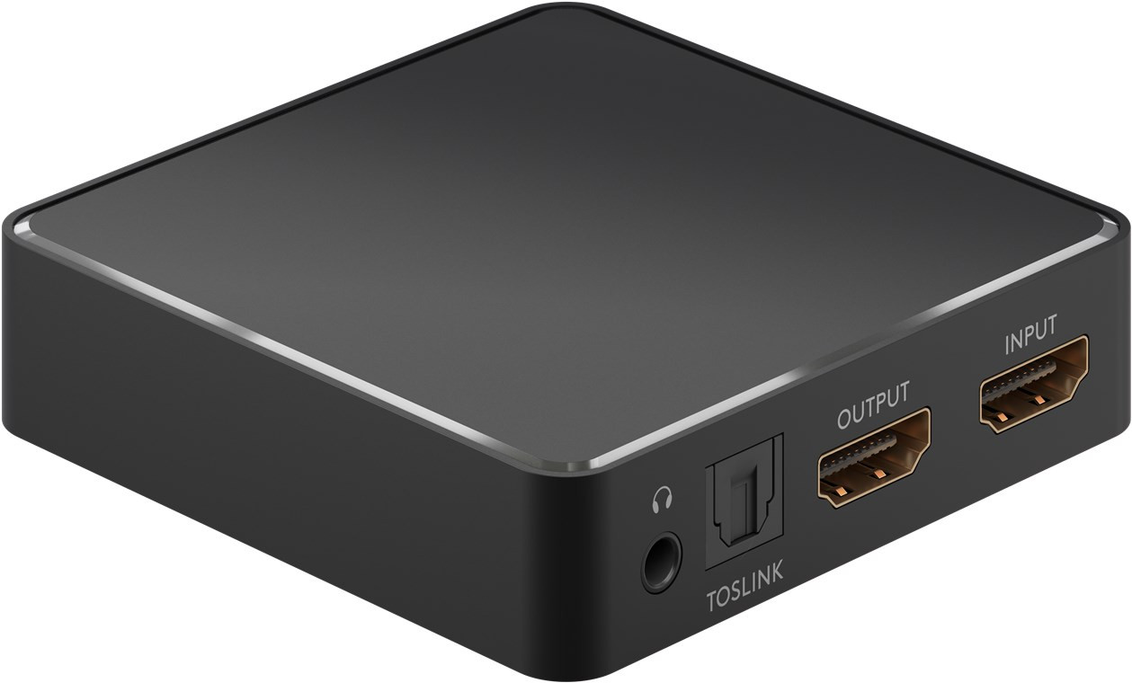 AV konverter ekstraktor 2xHDMI