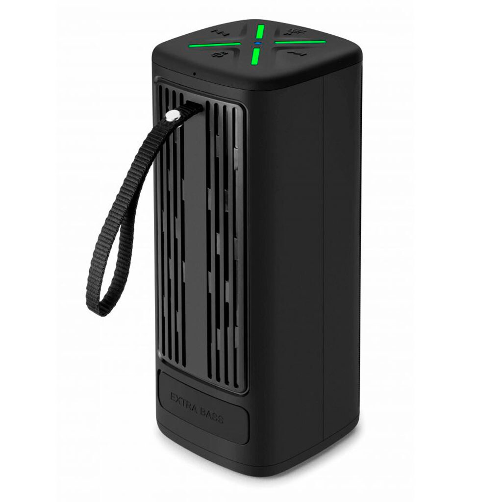 Prijenosni bluetooth zvučnik FM radio SOONBOX S2005 crni