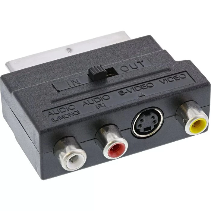 Adapter SCART na 3xRCA-H