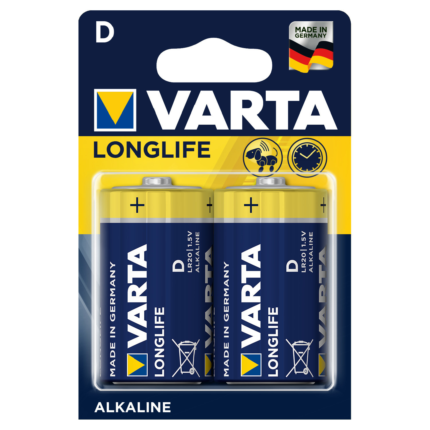 Baterija LR20 D VARTA