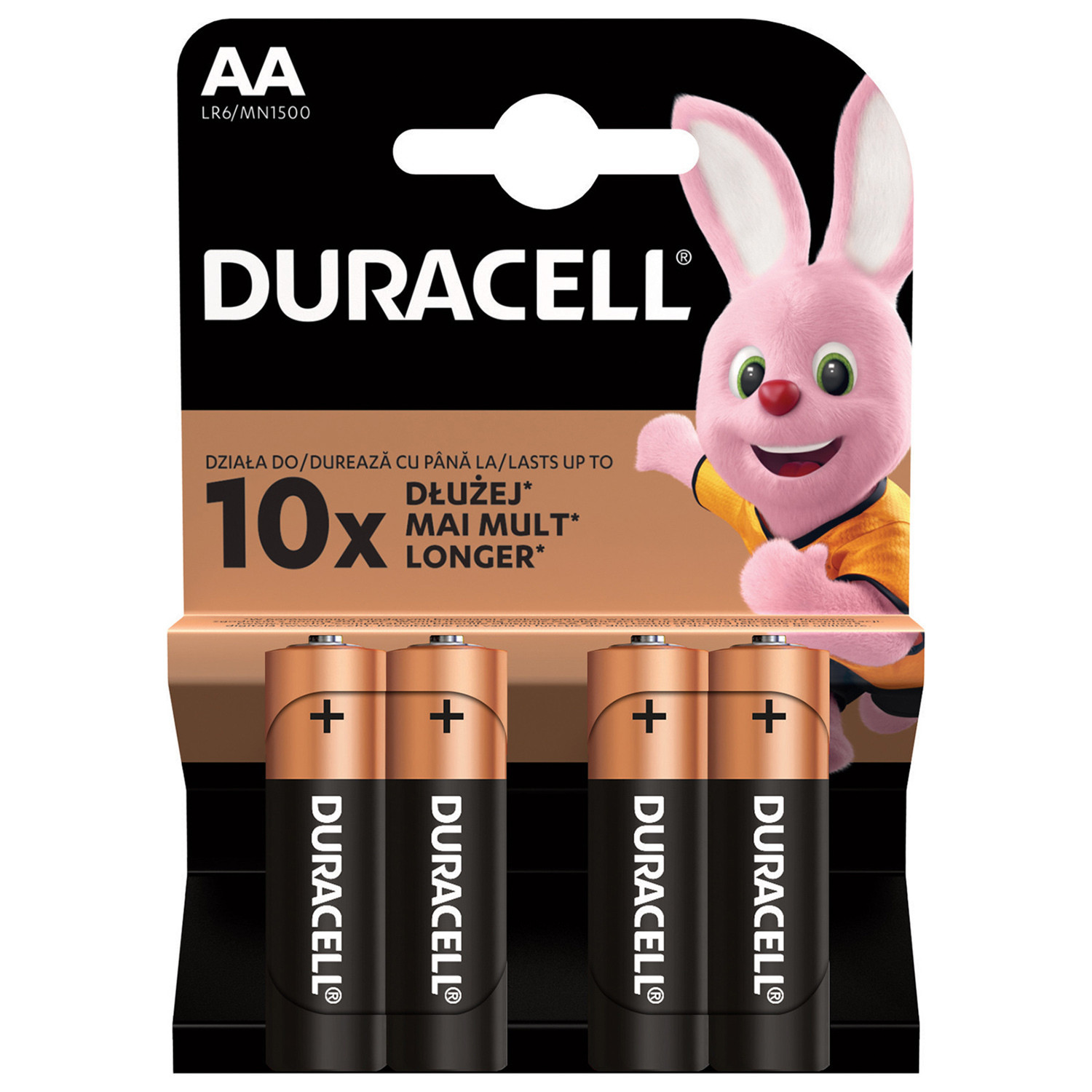 Baterija AA LR6 DURACELL 4/1