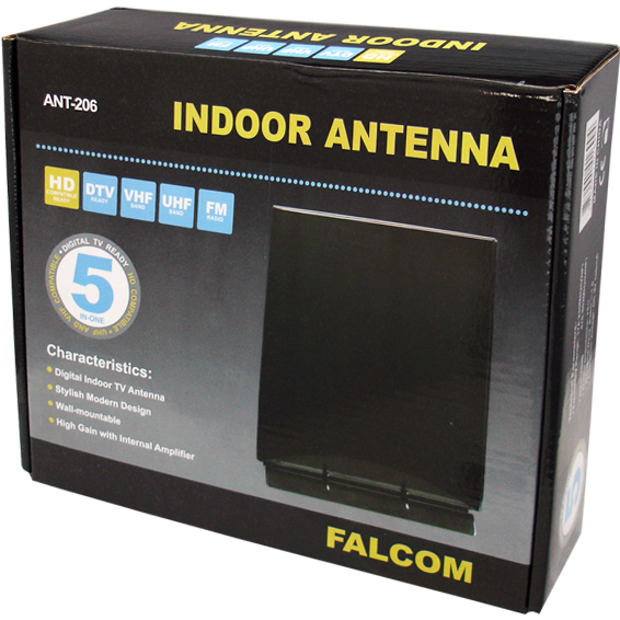Sobna TV antena sa pojačalom FALCOM ANT-206