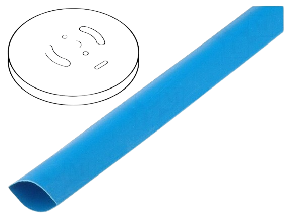 Termoskupljajući bužir 2.4mm CB-HFT2.4-BL