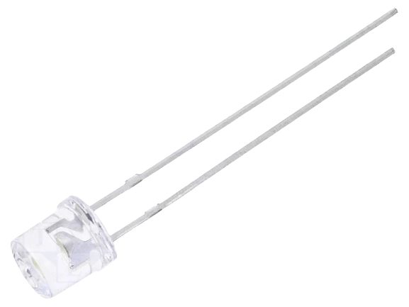 LED dioda hladno bijela 5mm 4V
