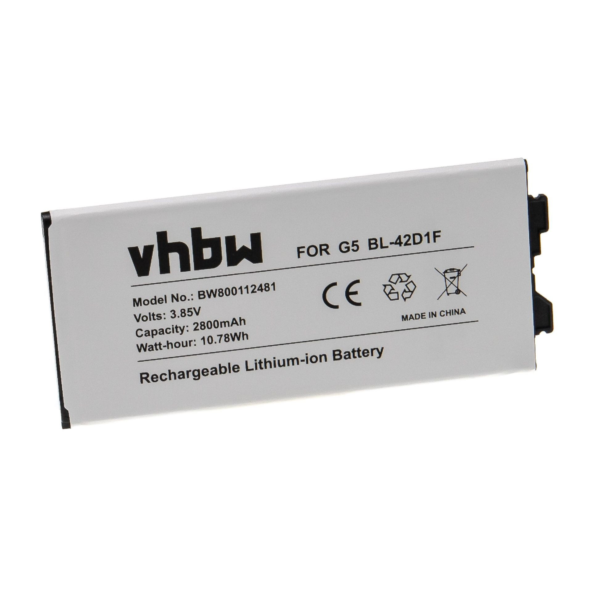 Baterija za mobitel LG BL-42D1F VHBW 3.8V 2800mAh
