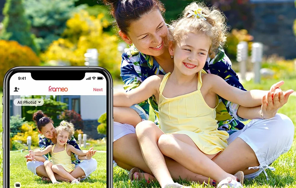 Pametni digitalni foto album ram za slike ARZOPA FRAMEO 10.1"