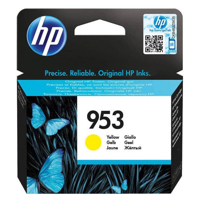 Tinta HP 953 yellow F6U14AE