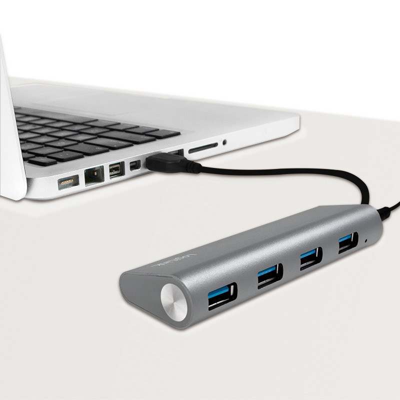 USB-A HUB LOGILINK 4u1 15cm