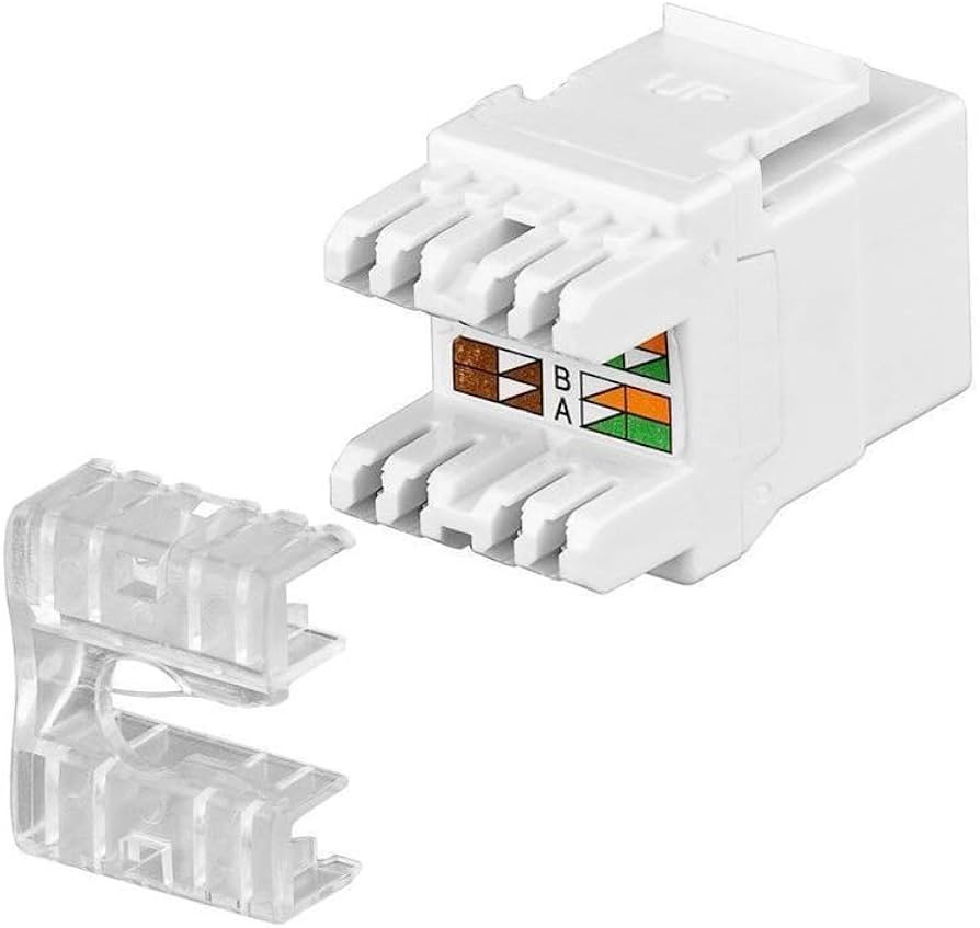 Spojnica Keystone za mrežni kabal RJ45 CAT5e 100MHz GOOBAY