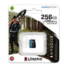 Memorijska kartica KINGSTON microSD 256GB CANVAS GO PLUS