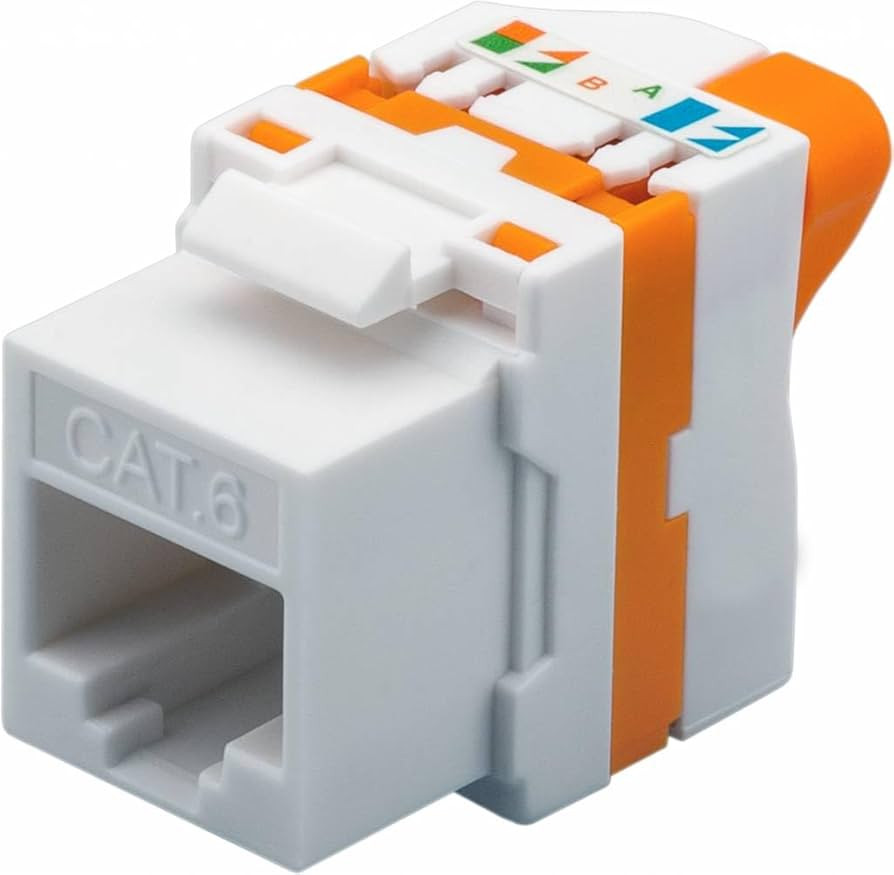 Spojnica Keystone za mrežni kabal RJ45 CAT6 GOOBAY