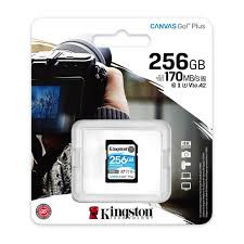 Memorijska kartica KINGSTON SD 256GB SDXC CANVAS GO PLUS