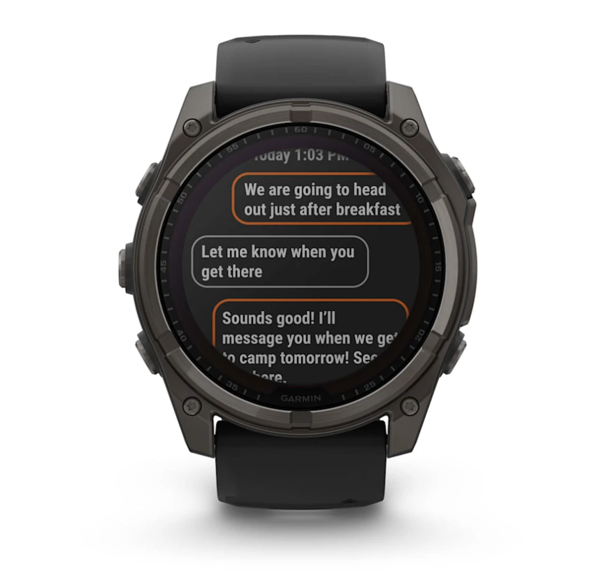 Pametni sat GARMIN FENIX 8 Solar Sapphire Black