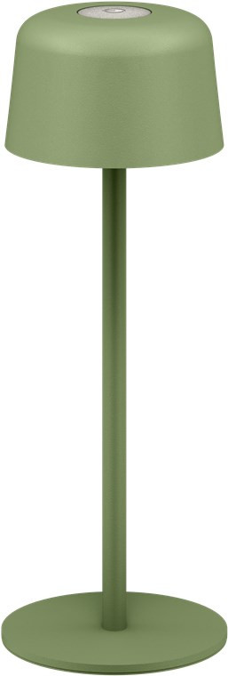 Punjiva bežična LED stolna lampa sa tri nivoa svijetline GOOBAY 3000K 25cm zelena