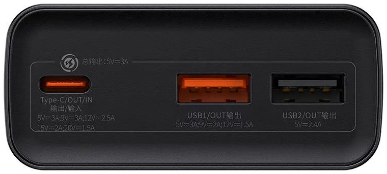 Powerbank BASEUS 20.000mAh 30W