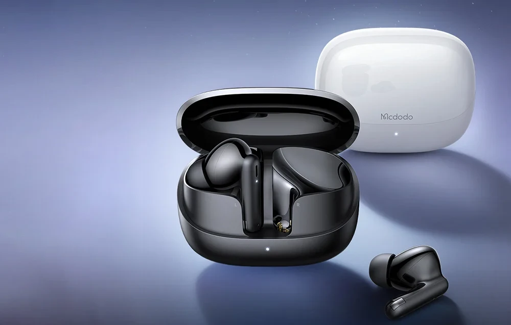 Bežične bluetooth slušalice MCDODO HP-0041, dvije slusalice, crne i bijele