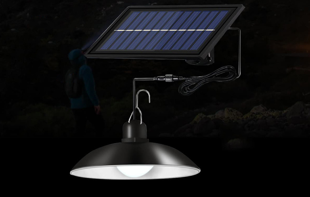 Solarna lampa SUPERFIRE FF10-B, domet do 3 m