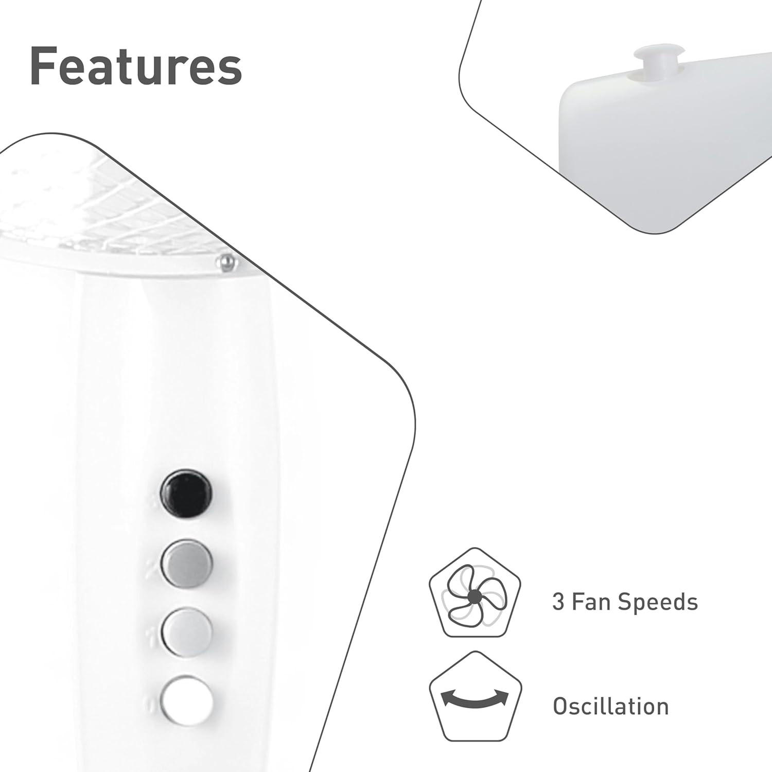 Podni ventilator SUNTEC COOLBREEZE 4000SV bijeli