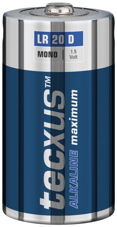 Baterija alkalna D 1.5V TECXUS Long Life SET 2/1