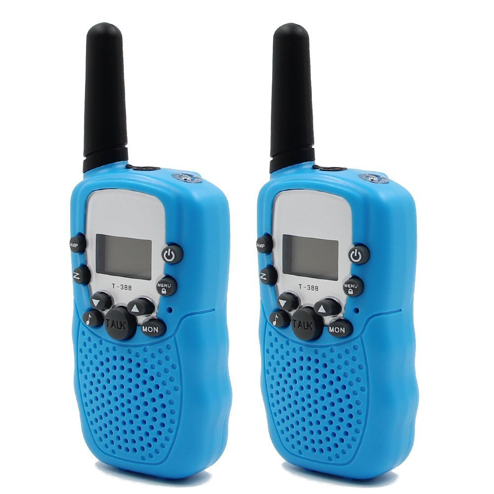 Mini radio stanice walkie talkies za djecu plave SET 2/1