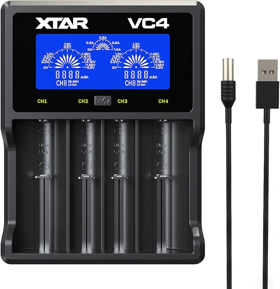 Punjač za baterije XTAR VC4 1A