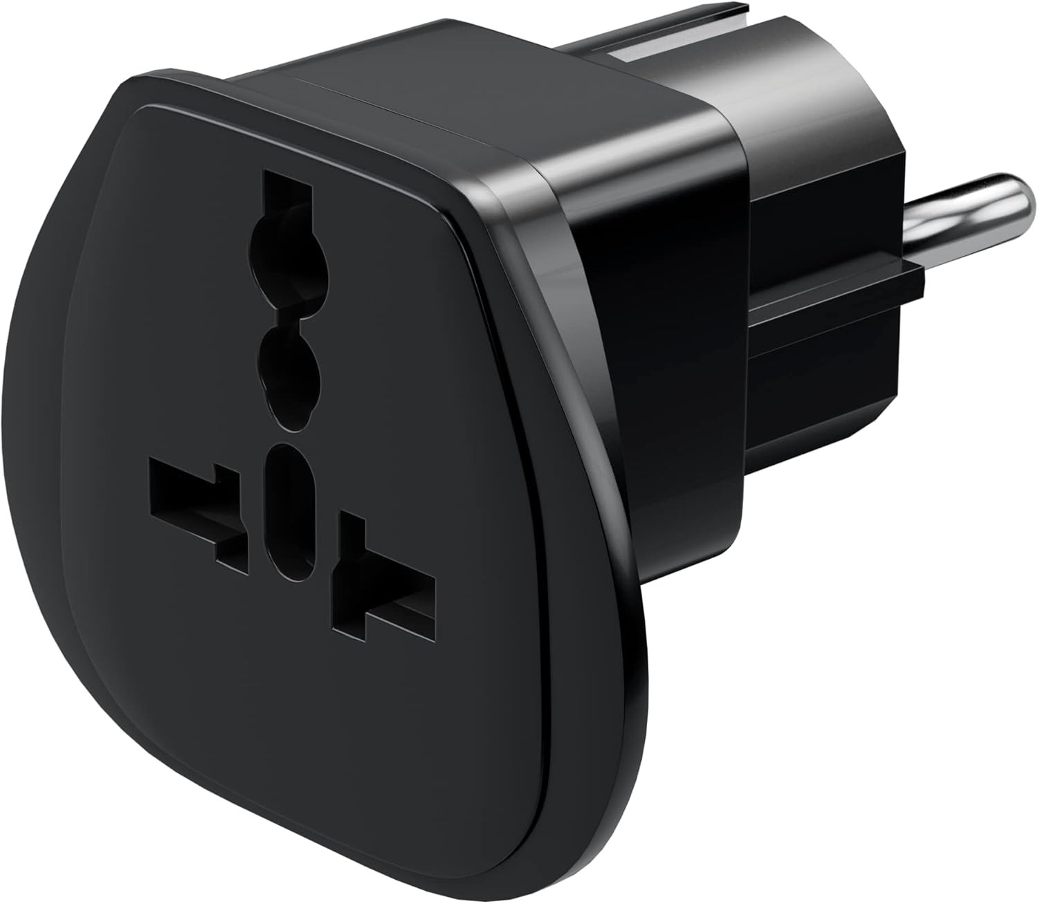 Travel adapter sa USA na EU crni