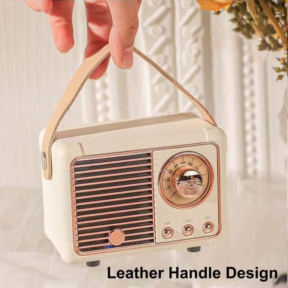 Bežični retro bluetooth mini radio HM11 bež